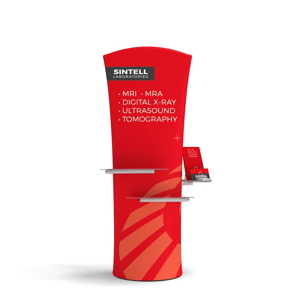 Brandcusi® Banner Stand- Curved (Mini)