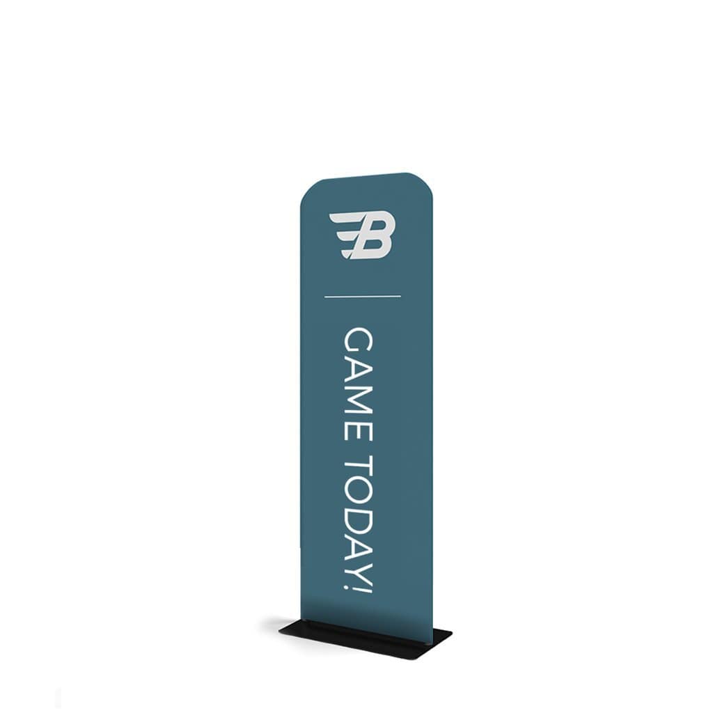 WaveLine Banner Stand - 24"x89" (Squared)