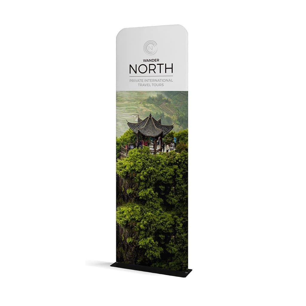 WaveLine Banner Stand - 36"x116"(Squared)