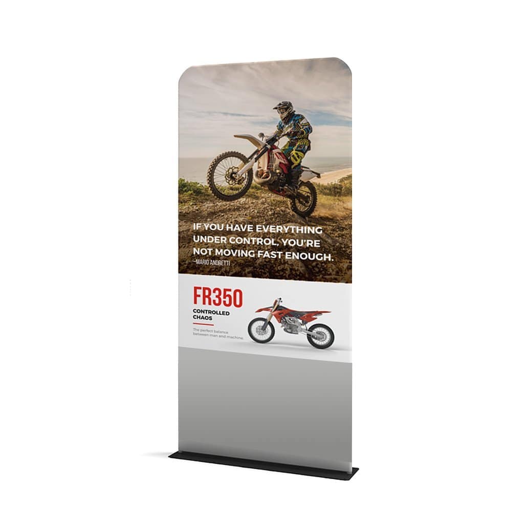 WaveLine Banner Stand - 48"x116" (Rounded)