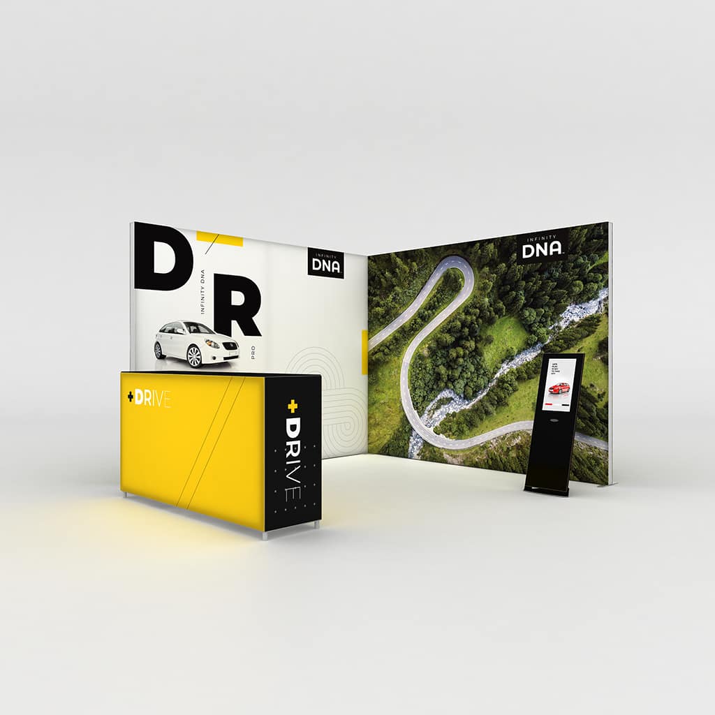 Infinity DNA™ Pro Lightbox Display for Showrooms