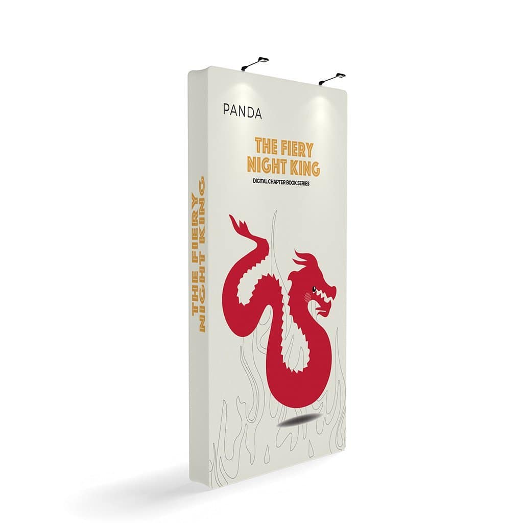 Monolith 3m Display Wall / 3x6 (Rounded)
