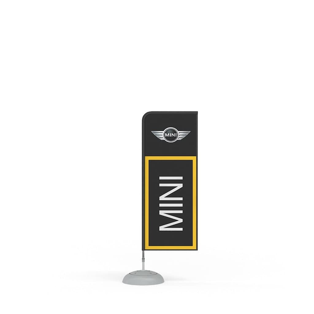 WaveLine® FlagStand Medium - 8.5' Indoor Advertising Flags