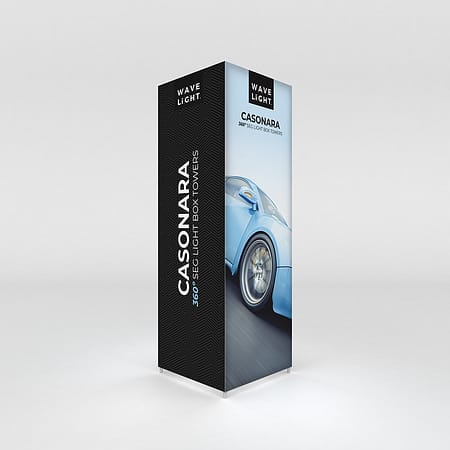 WaveLight® Casonara Tower 360º Light Box Display - 100M