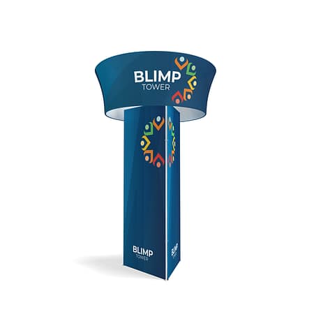 WaveLine® Blimp Triangular Tower with Blimp Tube Tapered 10ft