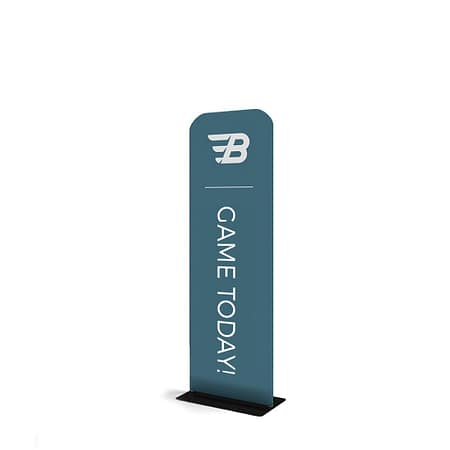 WaveLine Banner Stand - 24"x89" (Squared)