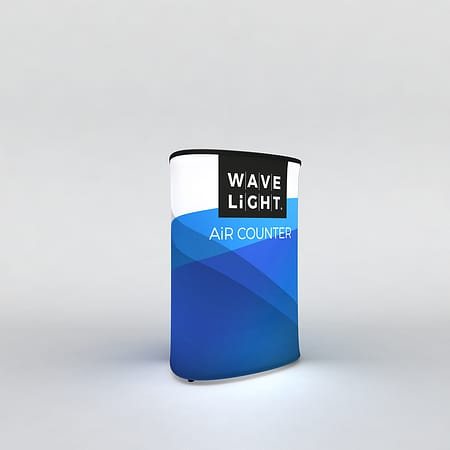 WaveLight® Air Backlit Inflatable Counter - Triangular