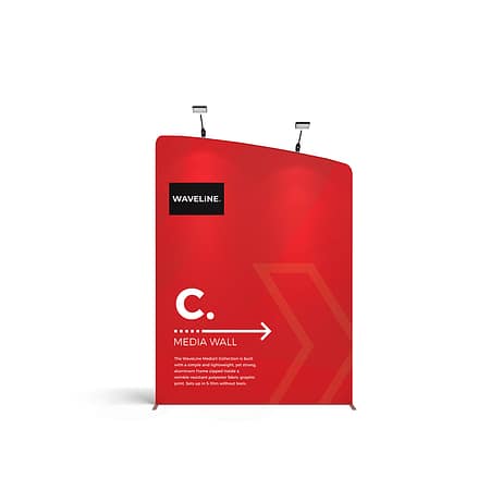 WaveLine® Media Display Wall C - Left