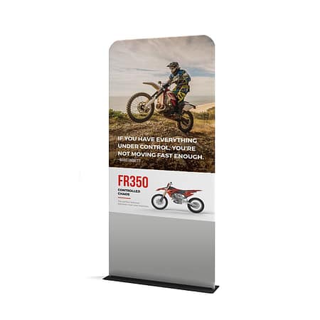 WaveLine Banner Stand - 48"x116" (Rounded)