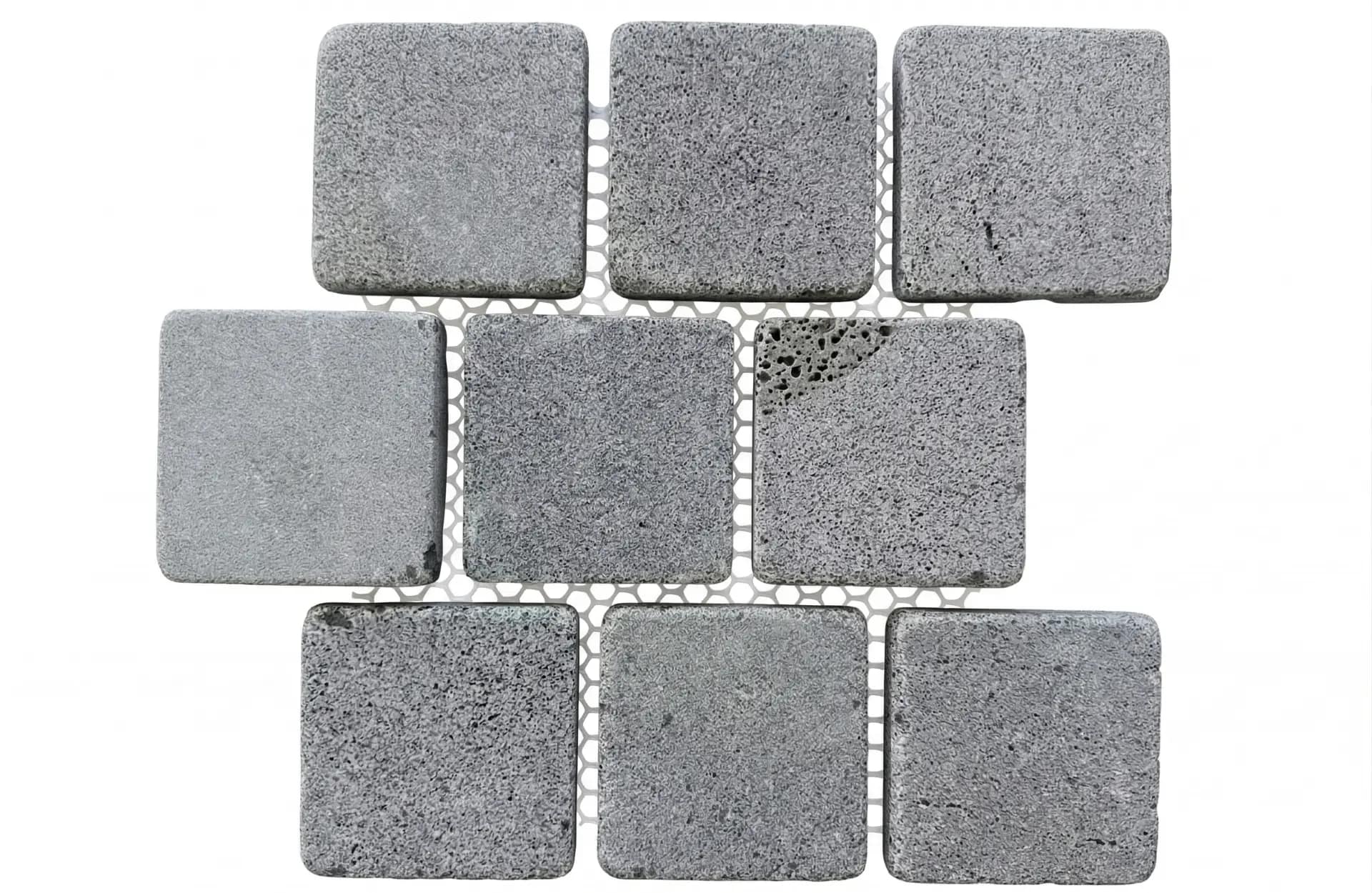 Bluestone | Dawn Grey | Tumbled | Cobblestones